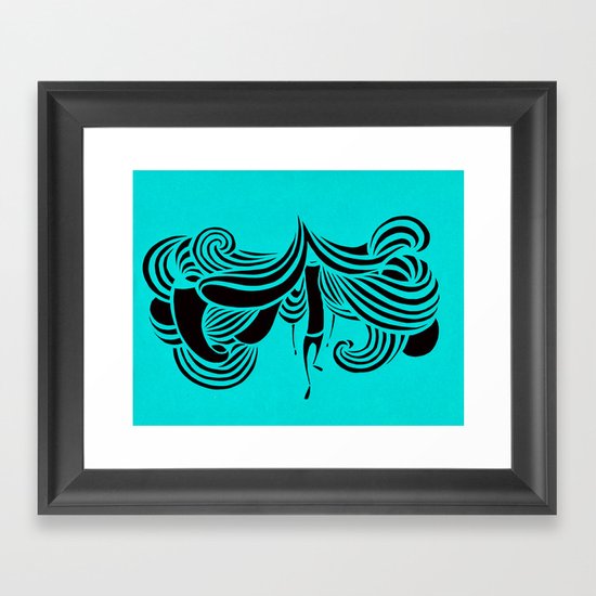 TERRY 3 Framed Art Print