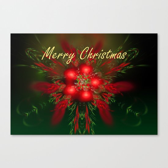 Merry Christmas Canvas Print