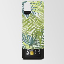Fern frond seamless pattern Android Card Case