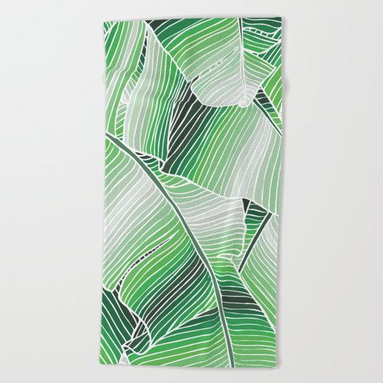 Foliage Beach Towel