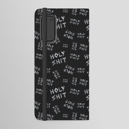 Holy shit written duct tape Android Wallet Case