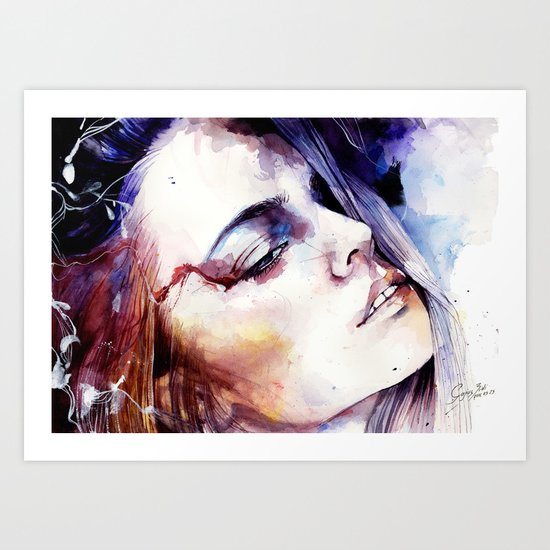 At times when we are hurt, we learn the most Art Print