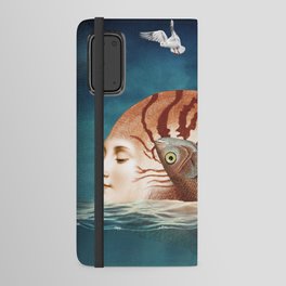 Morning swimming Android Wallet Case