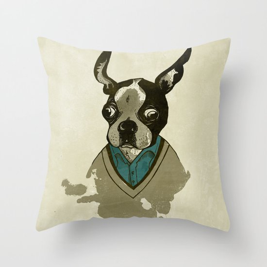 perfect gentleman Throw Pillow