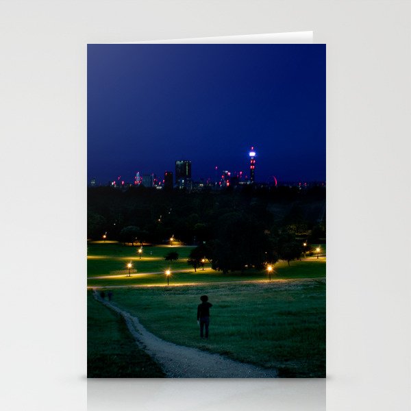 A Park in the City Stationery Cards