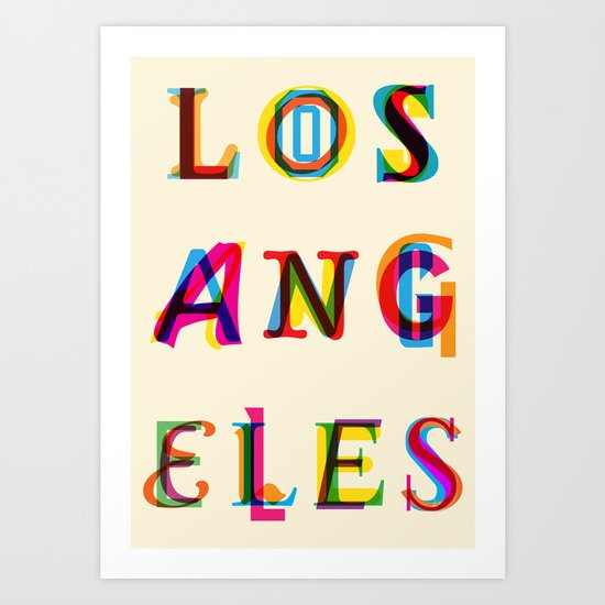 Los Angeles Art Print