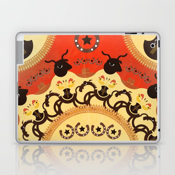 for old west lovers Laptop & iPad Skin