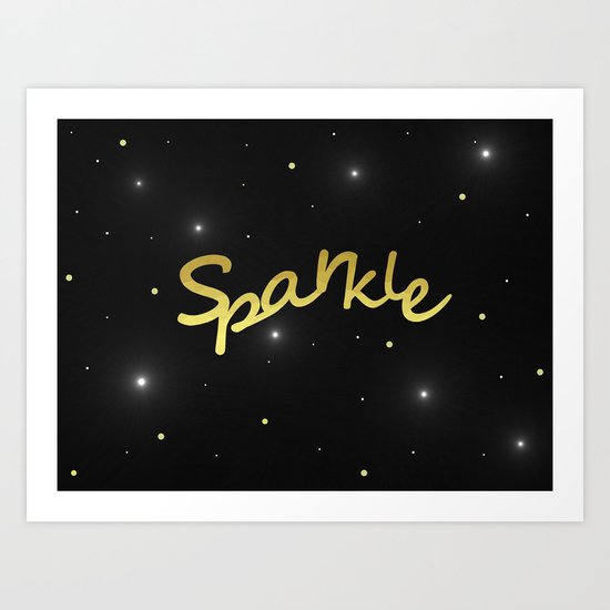 Sparkle Art Print