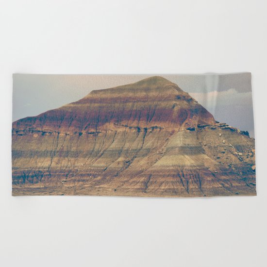 Petrified Desert Beach Towel