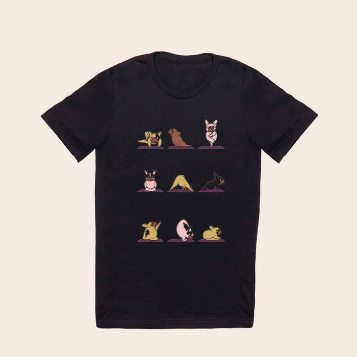 Society6 ケース Frenchie Yoga by Huebucket Frenchie Yoga Art Print by Huebucket | Society6