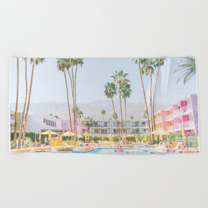 palm springs Beach Towel