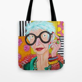 Amazing Iris Tote Bag