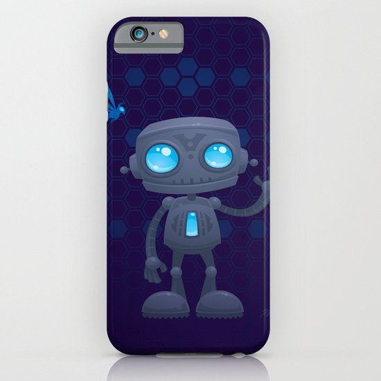 Waving Robot iPhone & iPod Case