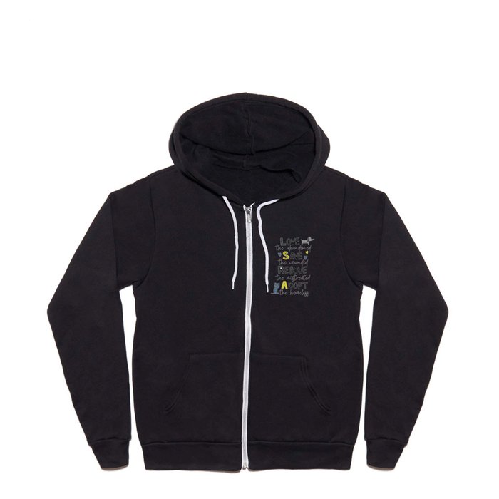 Animal zip hoodie online