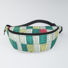New York Streetscape (lucky green) Fanny Pack