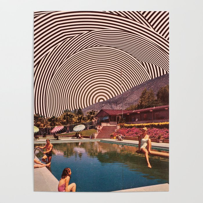 Illusionary Pool Poster