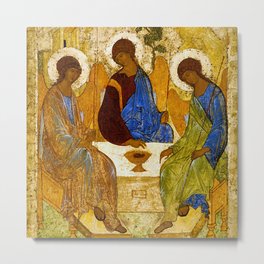 Andrey Rublev , “ The Trinity ” Metal Print