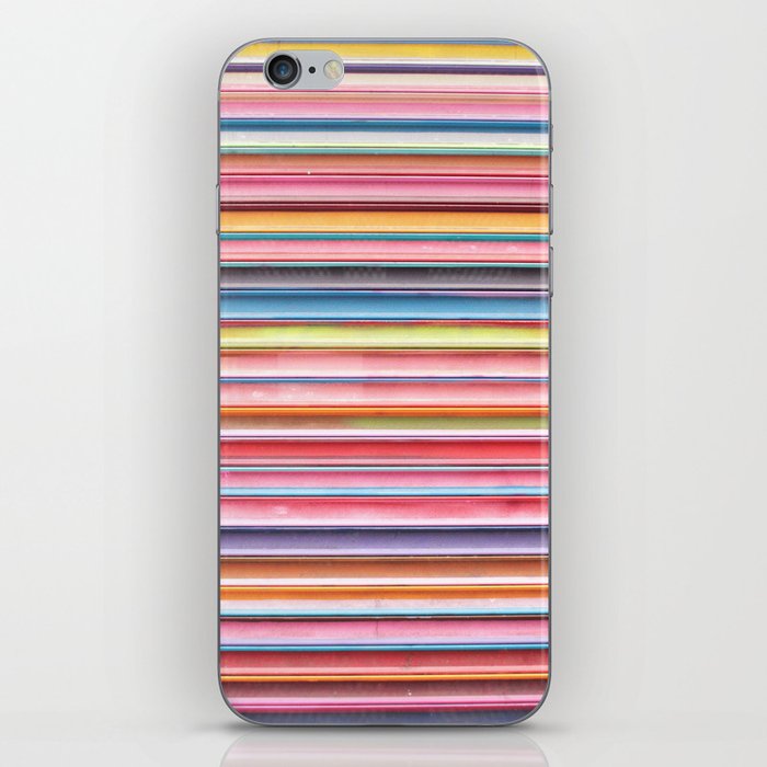 COLORFUL STRIPES iPhone Skin