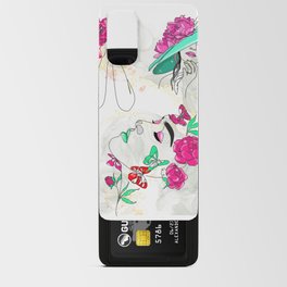 Womens face Android Card Case