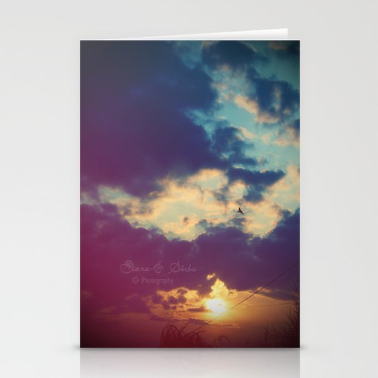 Stay with me for a while Stationery Cards