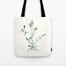 Delicate Wildflowers Tote Bag