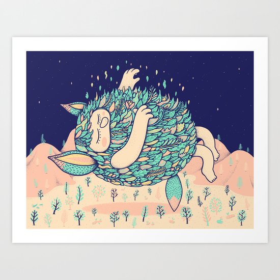 Lightness Art Print