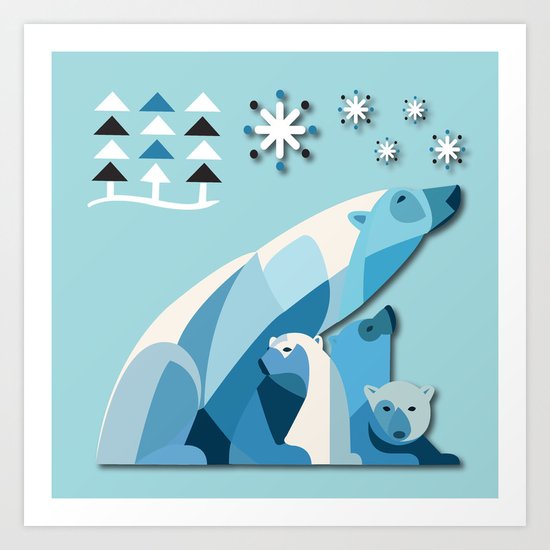 Polar Bear No. 2 Art Print