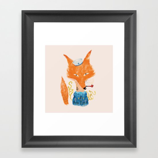 Fox II Framed Art Print