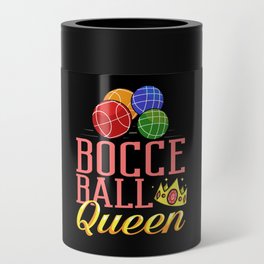 Bocce Ball Italian Bowling Bocci Player Can Cooler