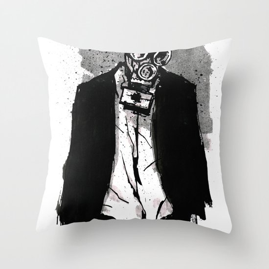The Wolf Throw Pillow