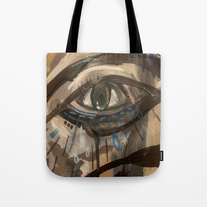 Look into his Eye Tote Bag