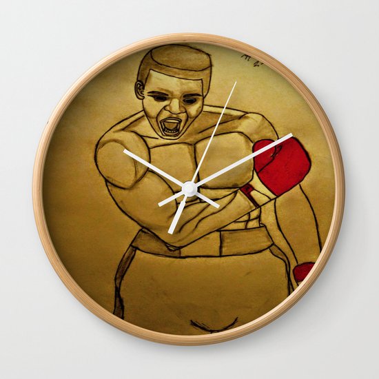 Ali By Double R Wall Clock By Deadpool1389 Society6