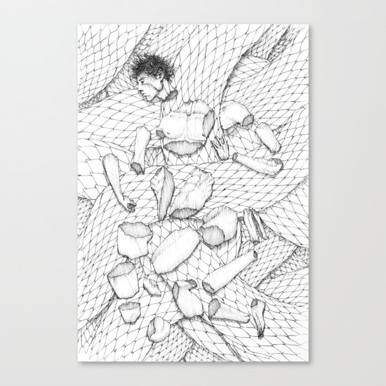 23 Pieces Canvas Print