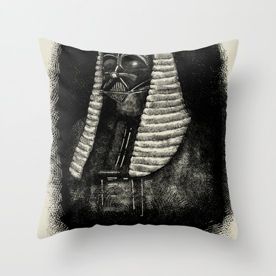 Lord Vader Throw Pillow