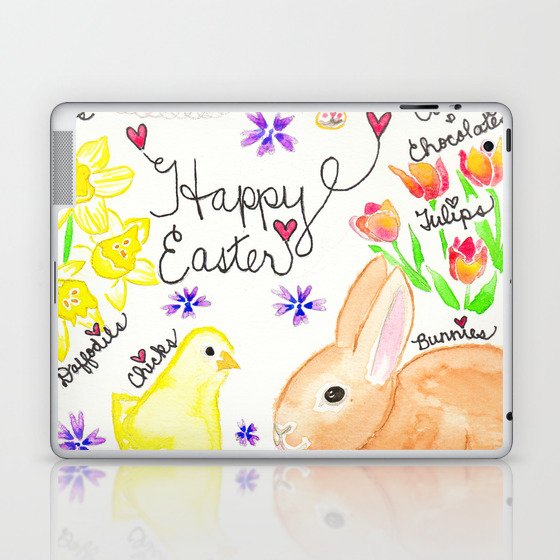 Happy Easter Laptop & iPad Skin
