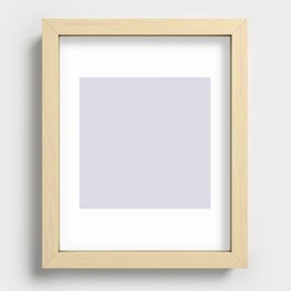 Gray Mist Recessed Framed Print