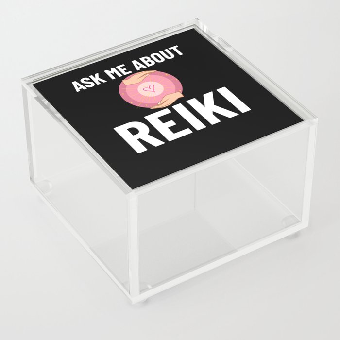 Reiki Healer Energy Healing Music Master Stone Acrylic Box