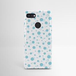 Blue Polka dots design Android Case