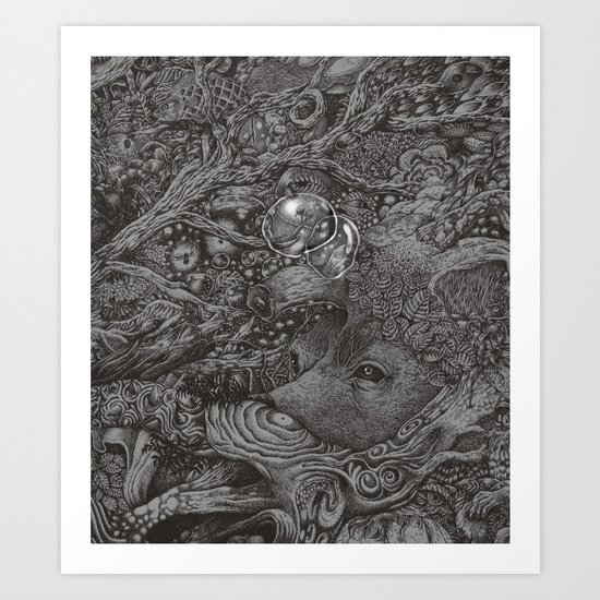 An empty dream Art Print