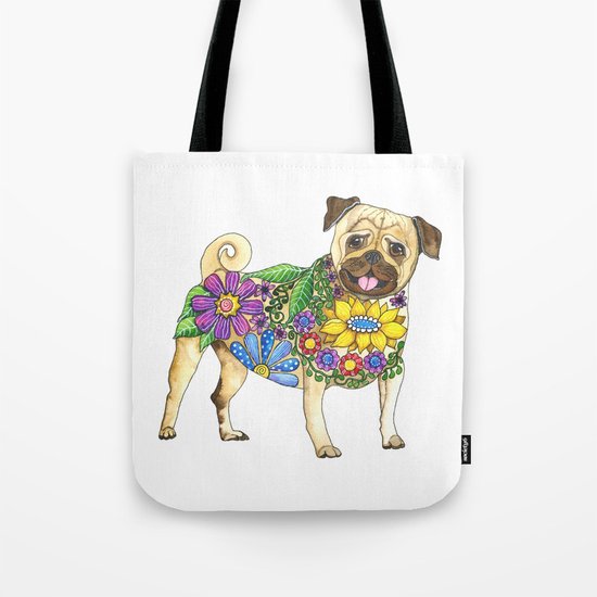 The Pugster Tote Bag