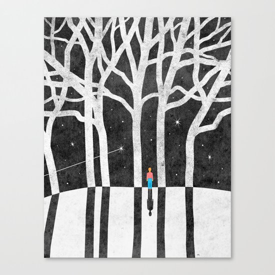 Stargazing Canvas Print
