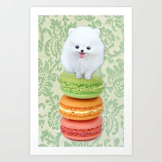 Mt. Macarone Art Print