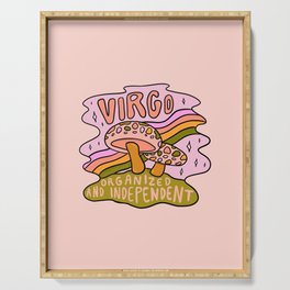 Virgo Mushroom Serving Tray