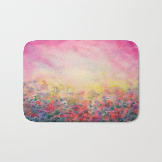 Pink Mystical Spring Bath Mat