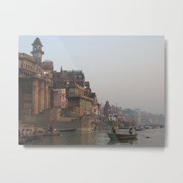The Sacred Ganges River in India (2004f) Metal Print