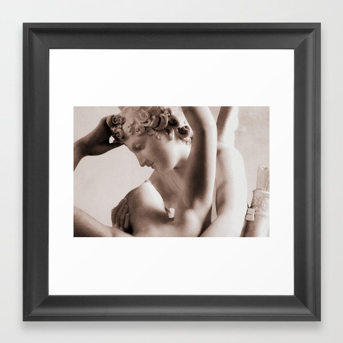 Cupid & Psyche Framed Art Print