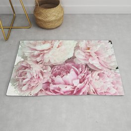 A bunch of peonies Area & Throw Rug
