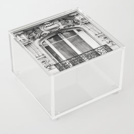 Paris Chic - Black and White Photography Acrylic Box