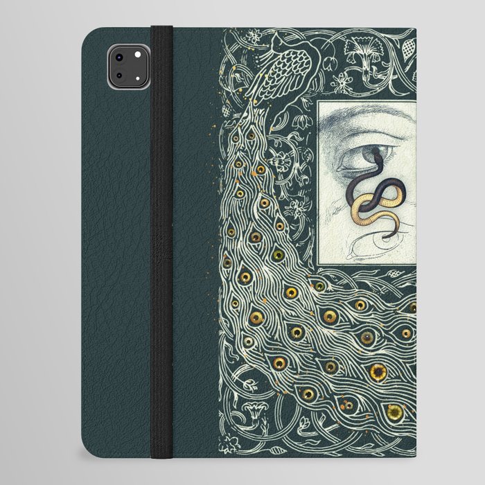 Snake Eyes :: Fine Art Collage iPad Folio Case