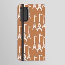 Mid Century Modern Giraffe Pattern 825 Android Wallet Case
